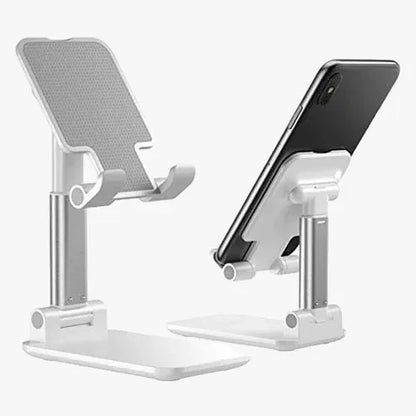 Adjustable Foldable Phone & Tablet Stand – Height & Angle Control