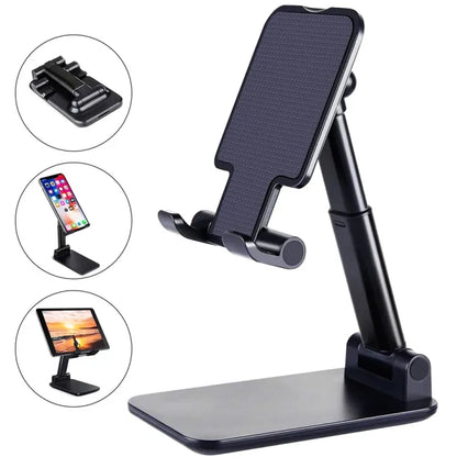 Adjustable Foldable Phone & Tablet Stand – Height & Angle Control