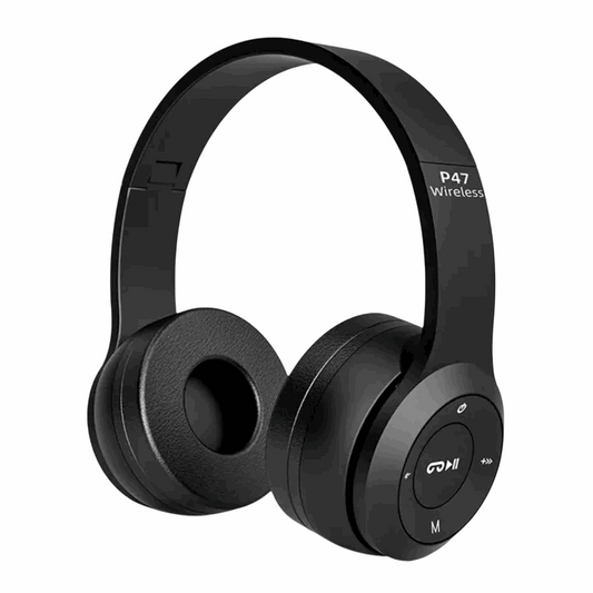 P47 Wireless Bluetooth Headphones – Clear Sound, Comfortable Fit