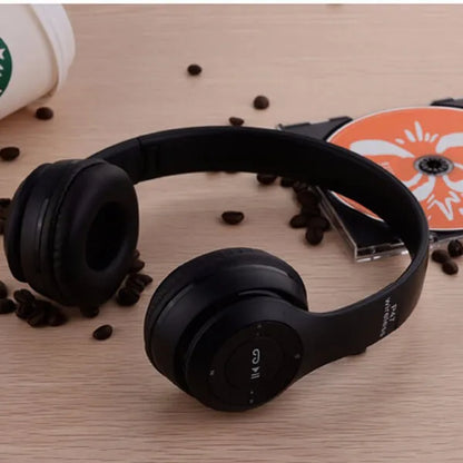 P47 Wireless Bluetooth Headphones – Clear Sound, Comfortable Fit